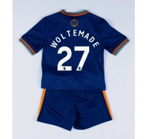 Newcastle United Nick Woltemade #27 Koszulka Trzecia dzieci 2025-26 Krótki Rękaw (+ krótkie spodenki)